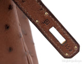 Birkin 30 Etrusque Chocolate Ostrich