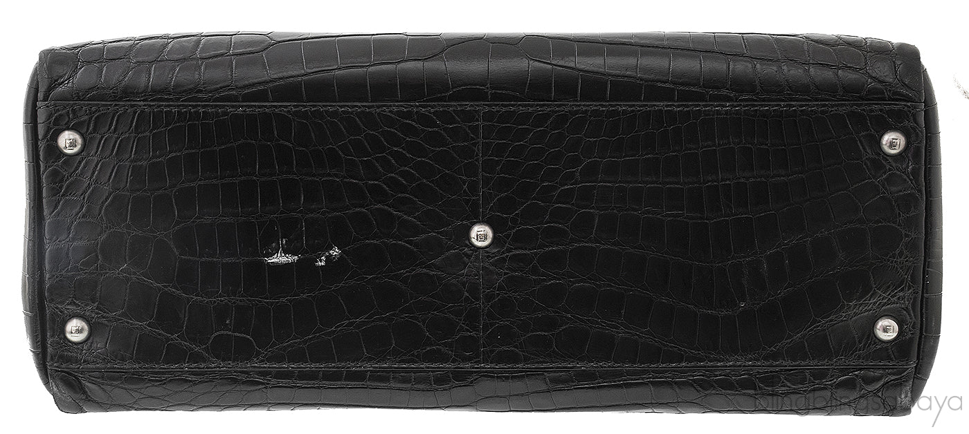 Black Crocodile Peek-a-boo