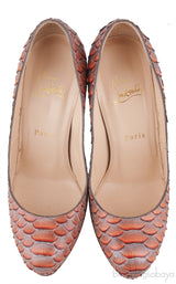 Bi-color Python Heels