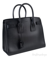 So Black Small Tenax Sac de Jour Tote Bag