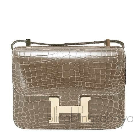 Constance 24 Ficelle Croc Nilo