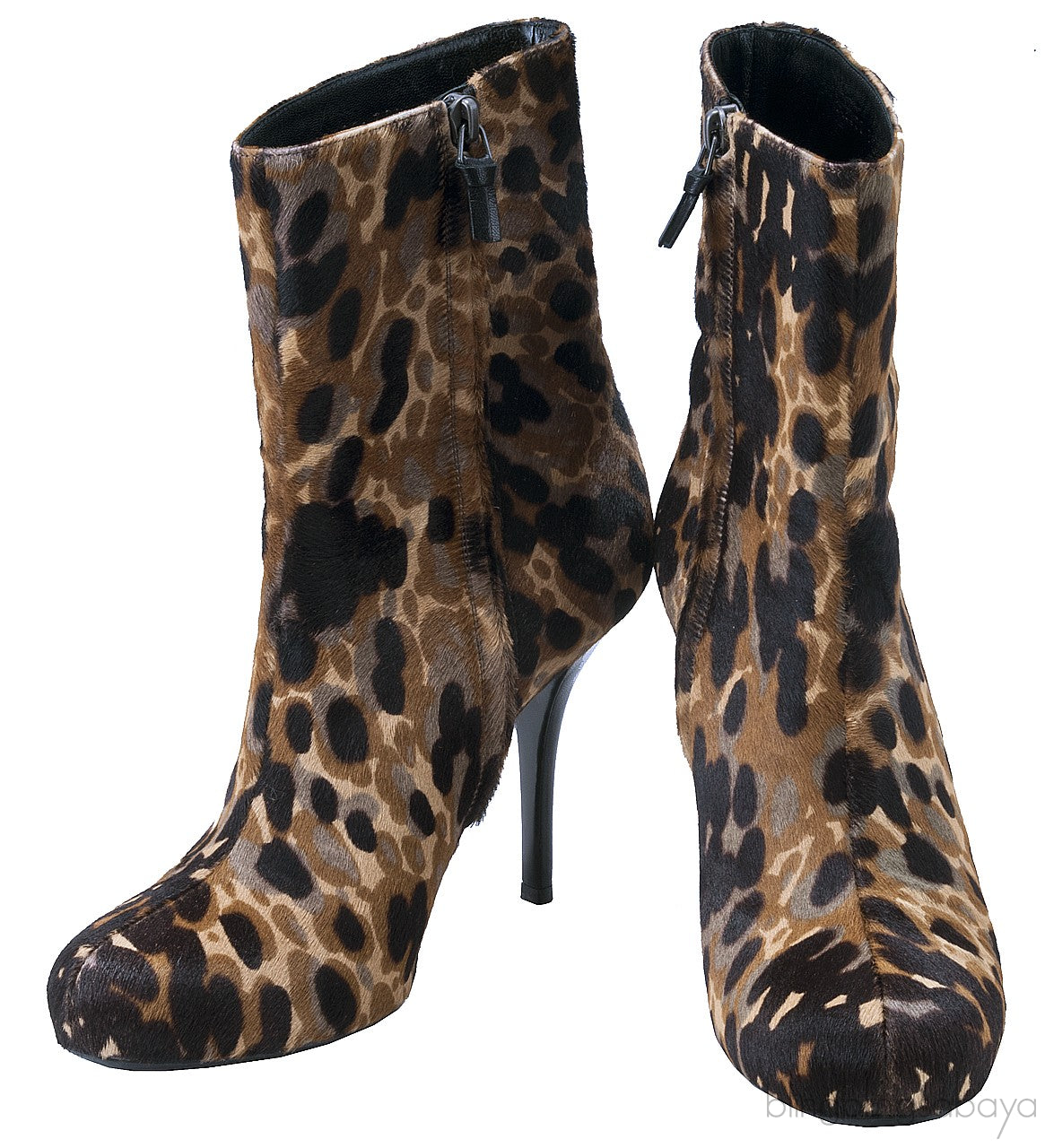 Animal Print Ankle Boots