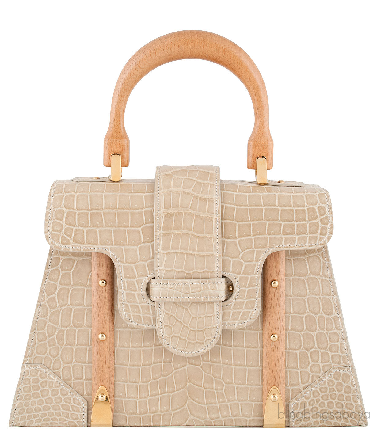 Saigon Beige Crocodile PM