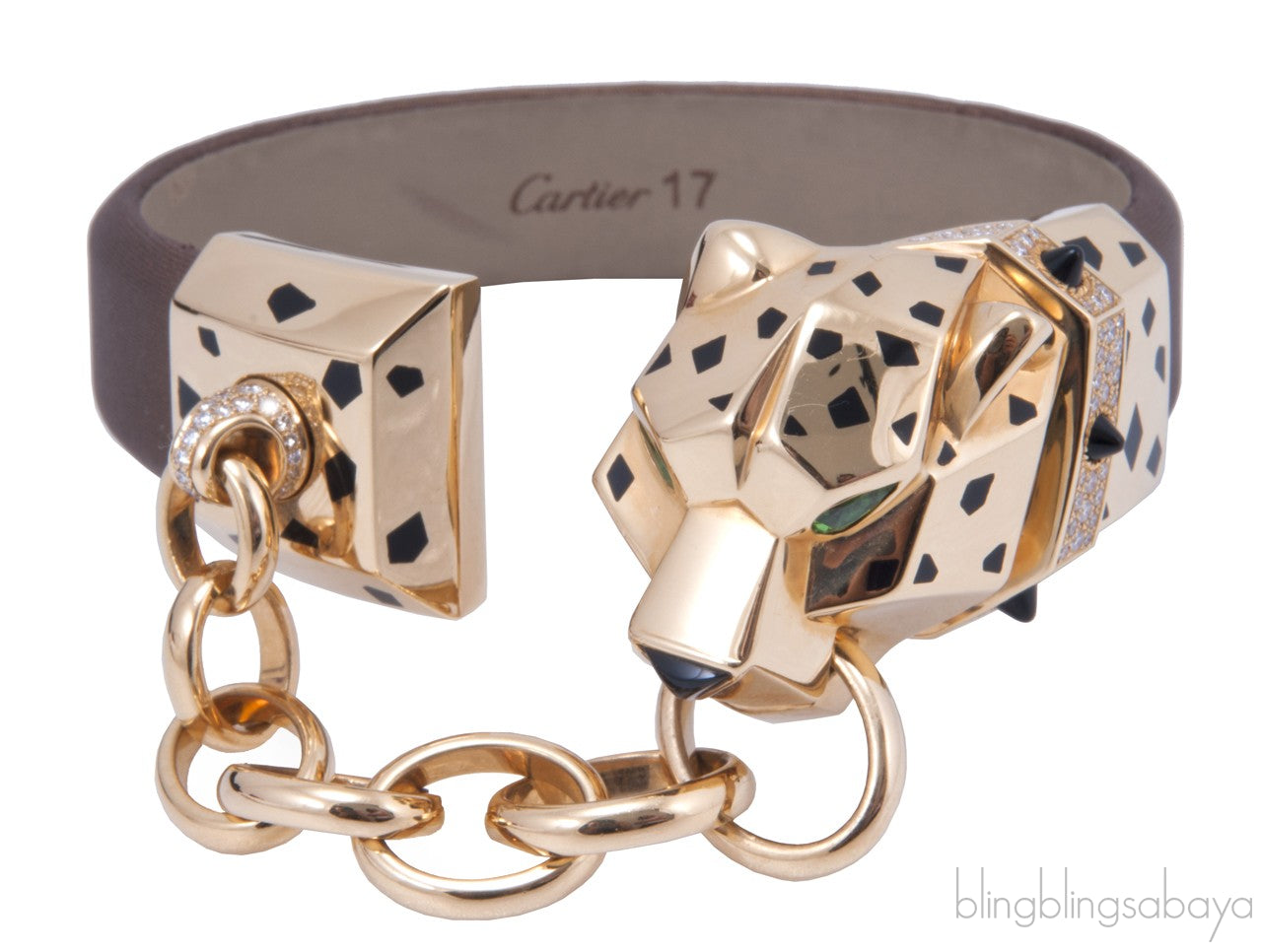 Panthere Yellow Gold Chain Bracelet