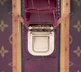 Monogram Grit Exotique Satchel