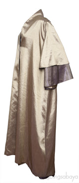 Rabelle Metallic Bi-color Kaftan Dress