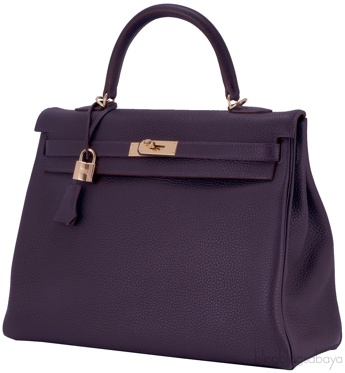 Kelly 35 Raisin Togo Retourne GHW