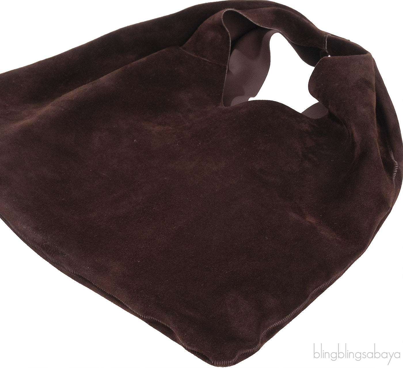 Espresso Ans Bindle Small Leather Tote Bag