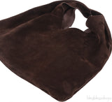 Espresso Ans Bindle Small Leather Tote Bag