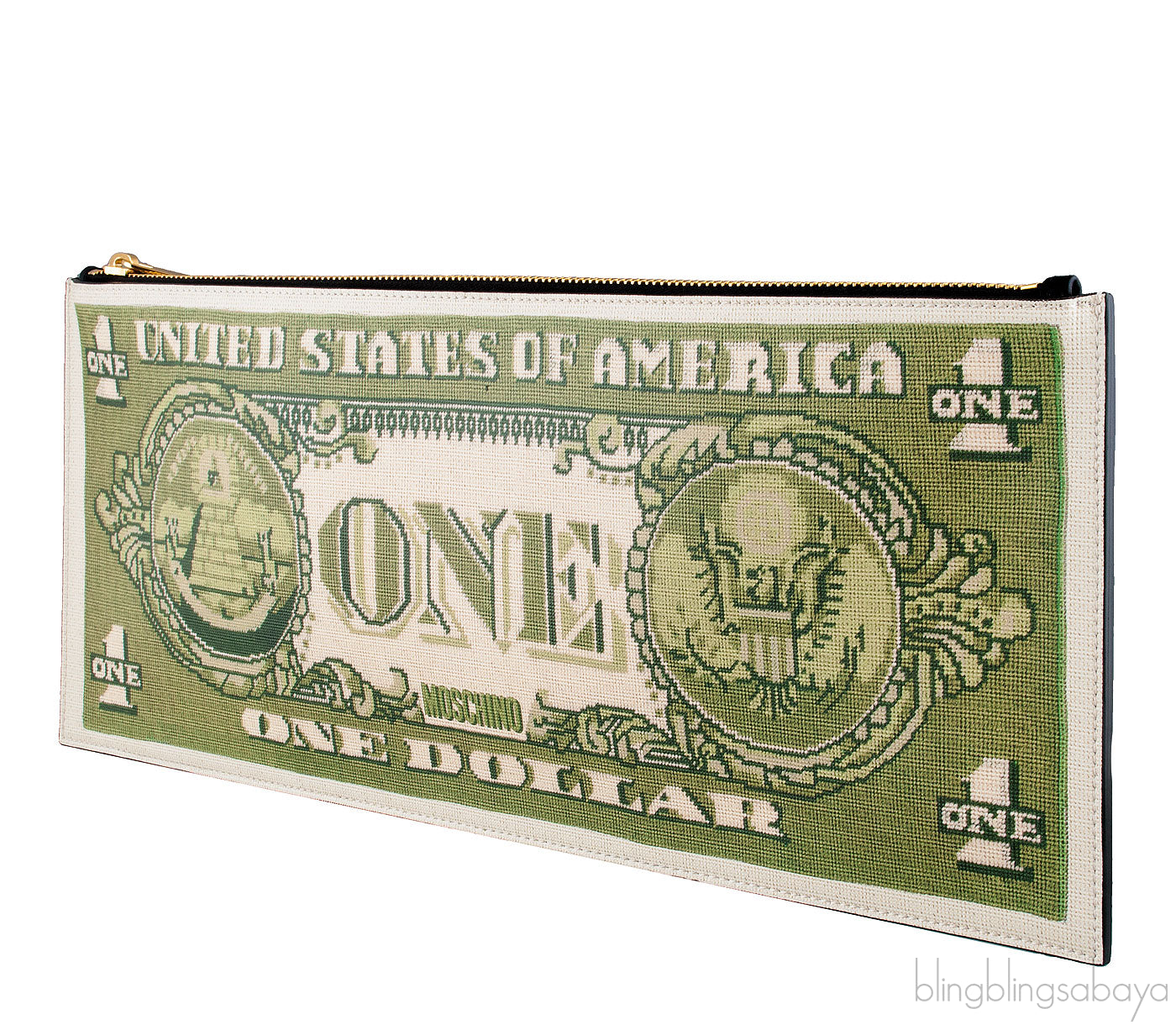 Dollar Bill Clutch Bag