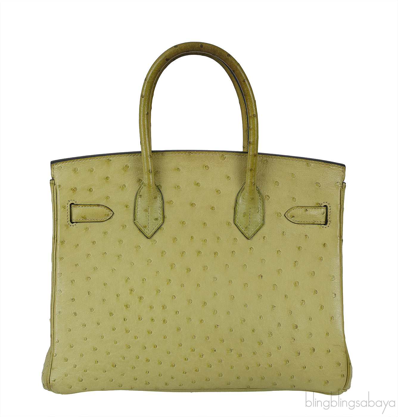 Birkin 30 Vert Anis Ostrich PHW