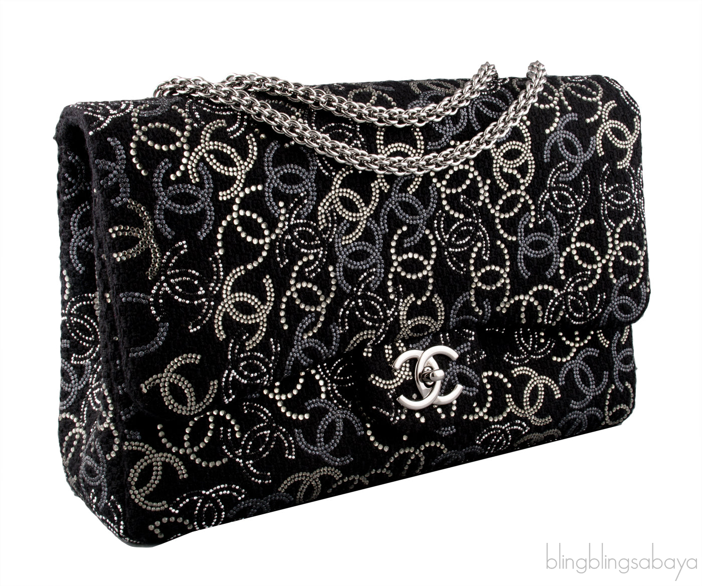 Pudong Strass Crystal CC Bag