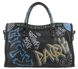 Graffiti Printed Agneau Classic City