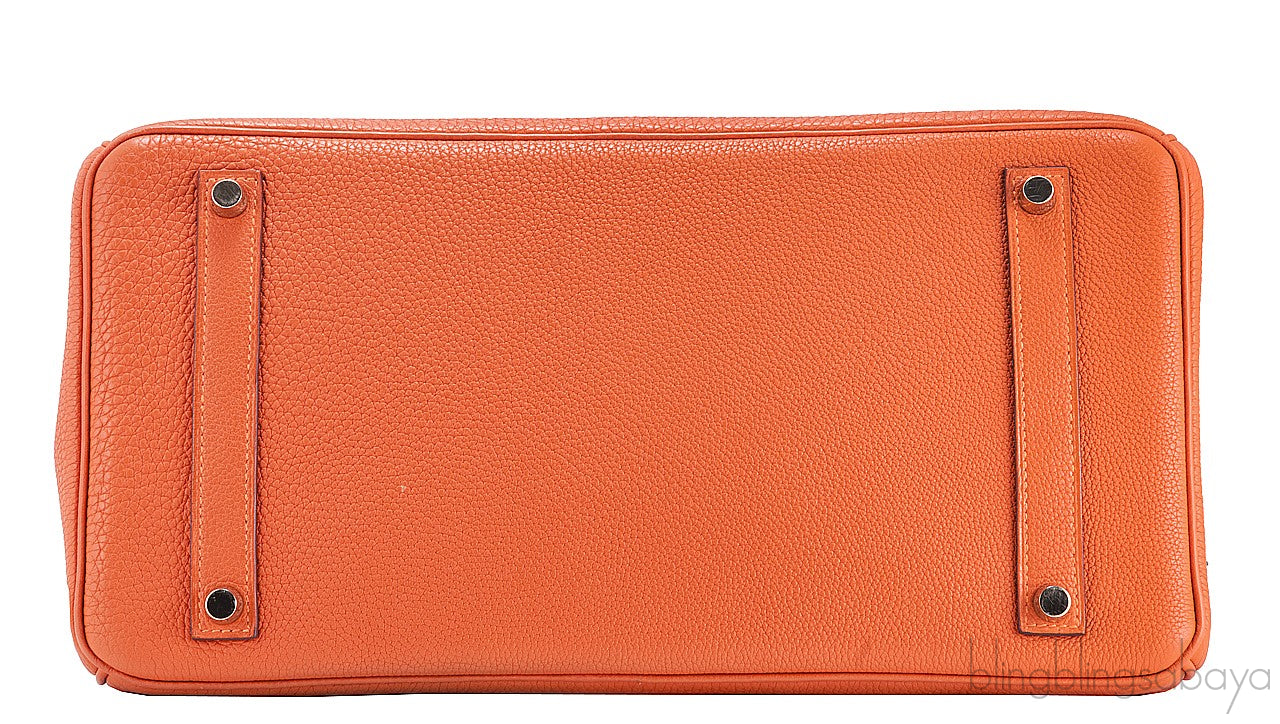 Birkin 35 Orange Togo GHW
