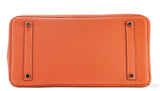 Birkin 35 Orange Togo GHW