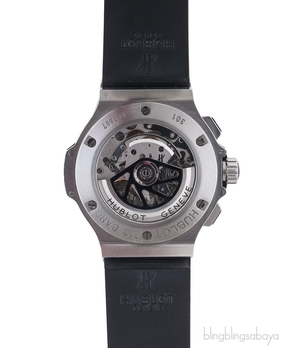 Big Bang Steel Diamond Watch