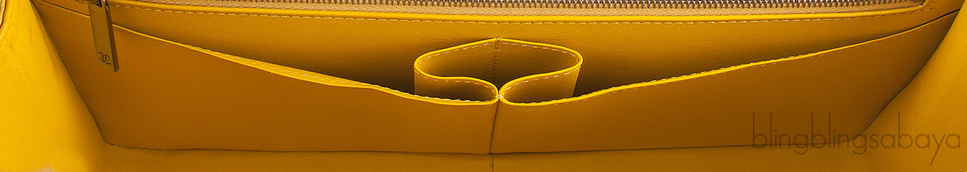 Yellow Crocodile Double Flap Jumbo