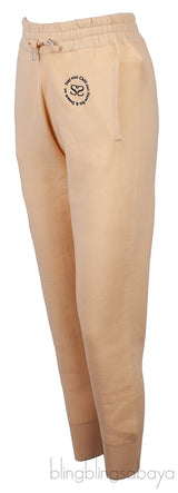 Light Yellow Knit Jogging Bottom