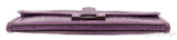 Crocodile Jige Elan Mini Clutch Violet