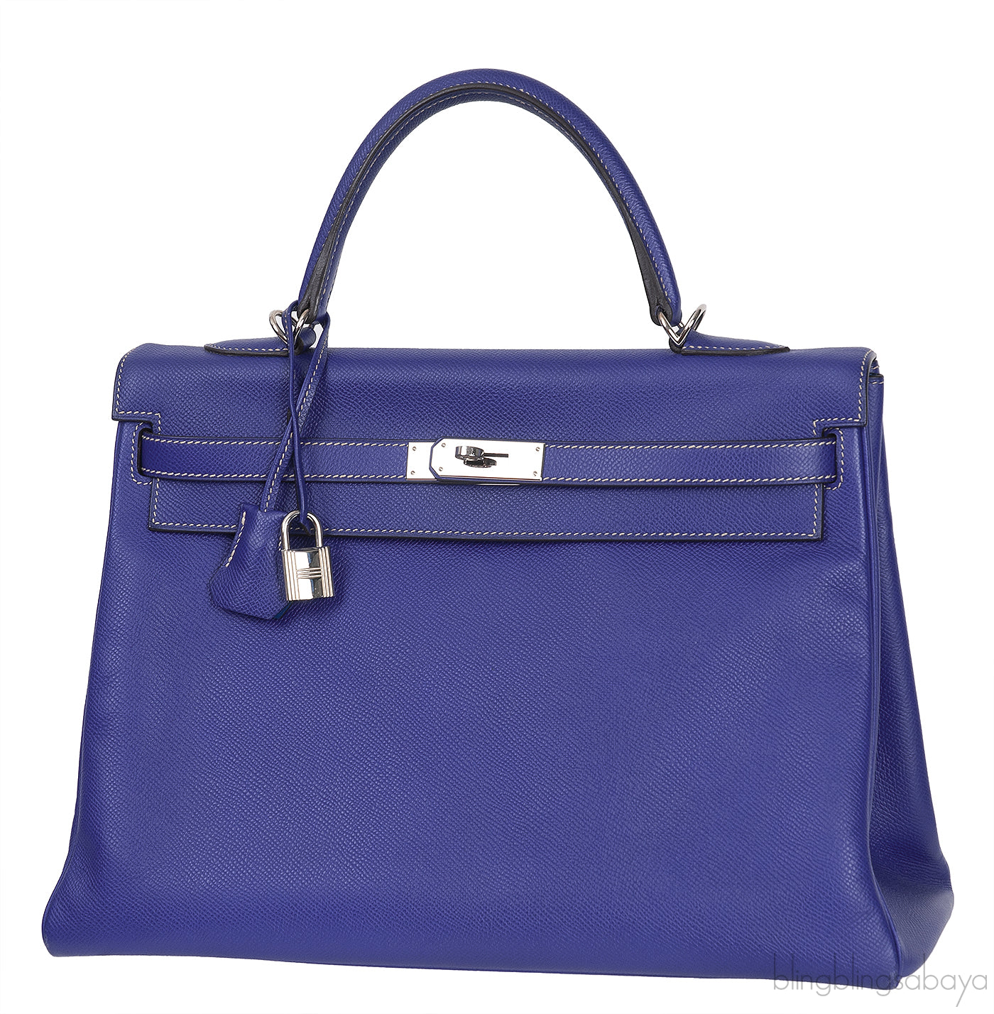 Kelly 35 Blue Iris Epsom Retourne PHW