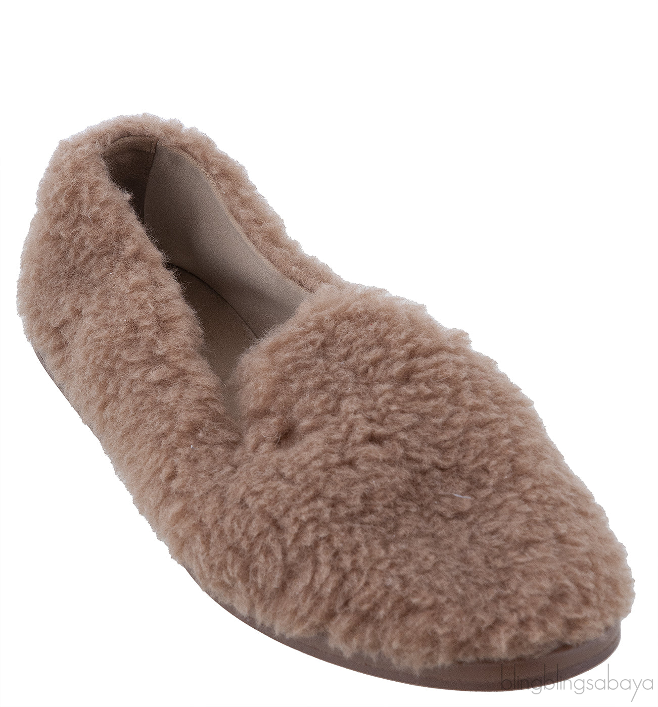 Feliac Teddy Fabric Slip-on Shoes