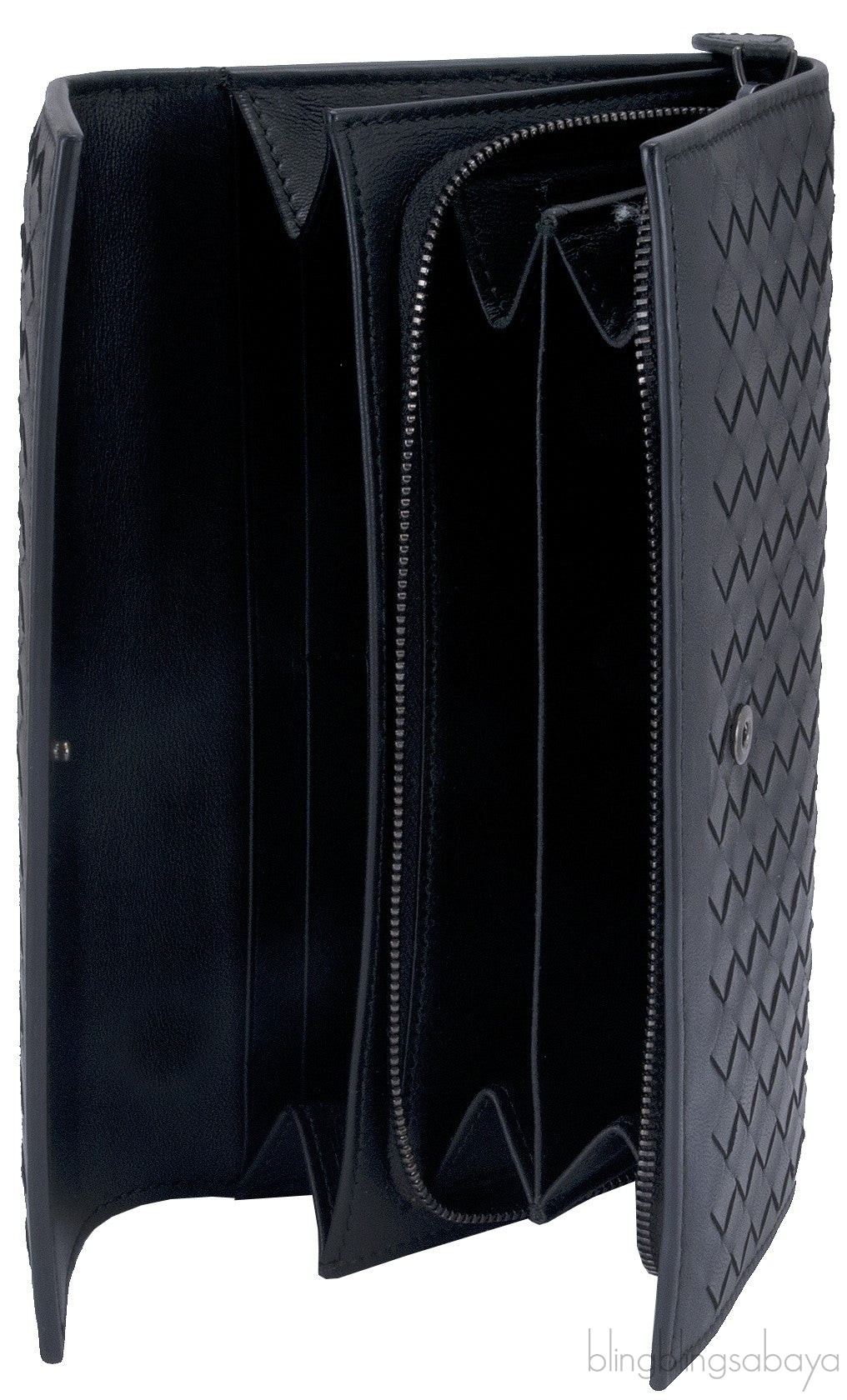 Long Intrecciato Continental Wallet