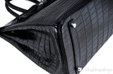 Birkin 35 Black Matte Crocodile PHW