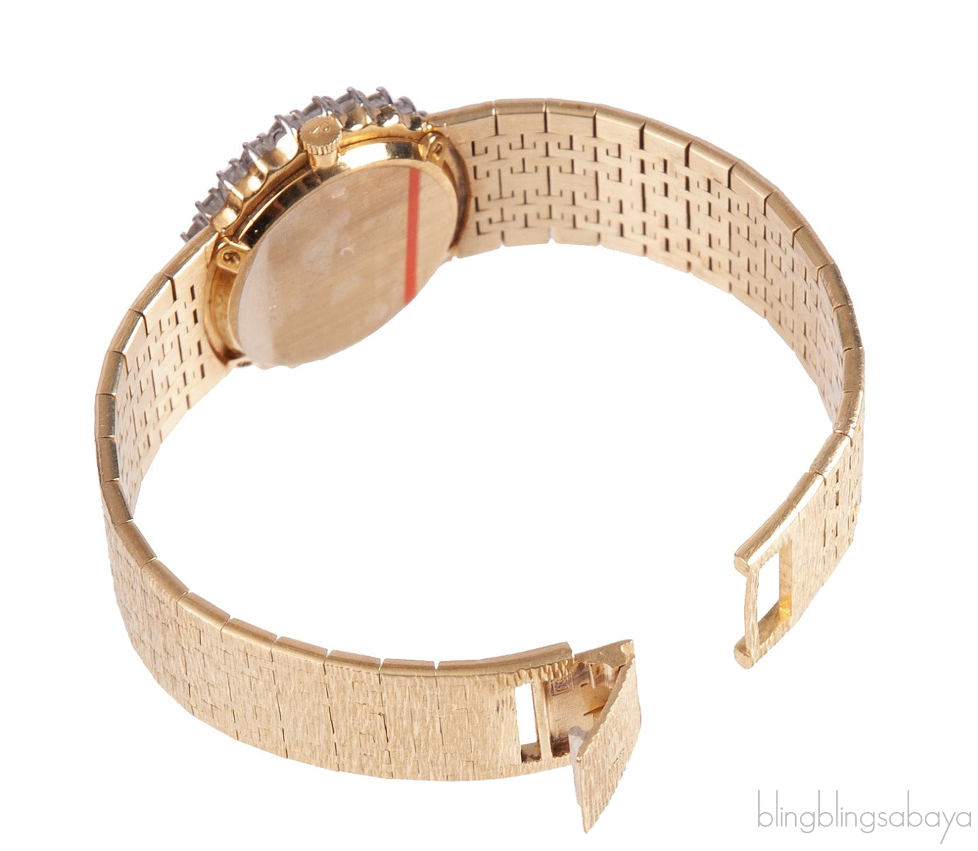 Piaget Vintage Dauphine Gold & Diamond Watch
