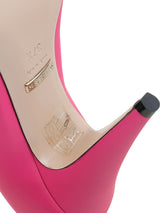 Gucci Bright Fuchsia Nappa Leather Decollete Bow Pumps 37.5