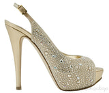 Asha Swarovski Slingback Pump