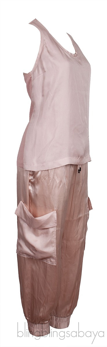 Light Pink Tank Top & Trouser