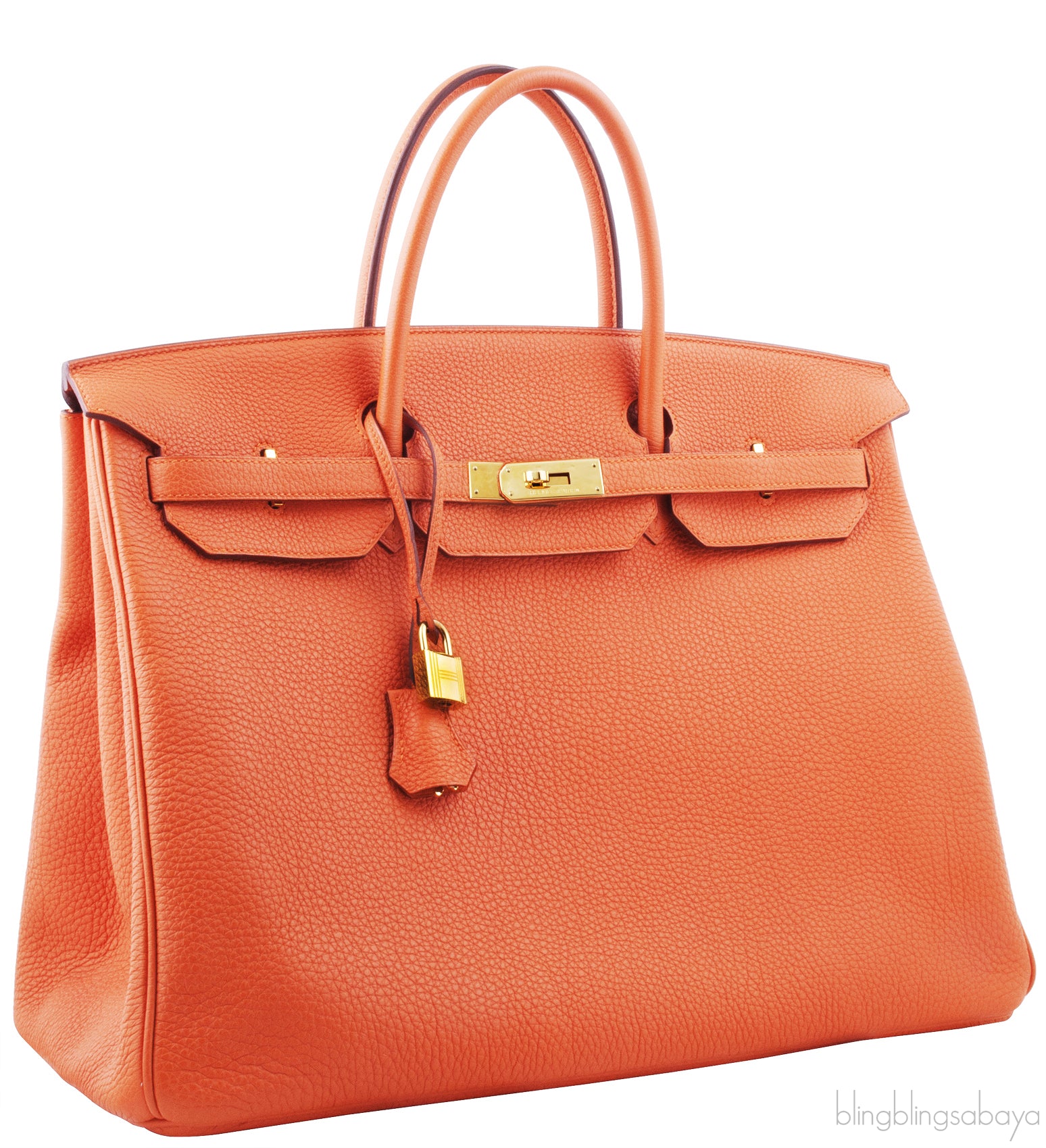 Birkin 40 Orange Togo  GHW