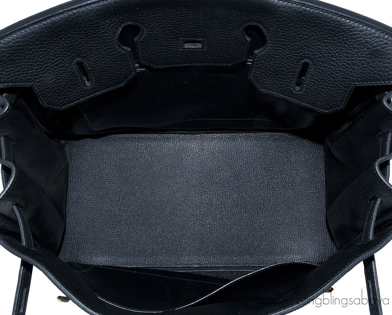 Birkin 35 Black Taurillon Clem GHW
