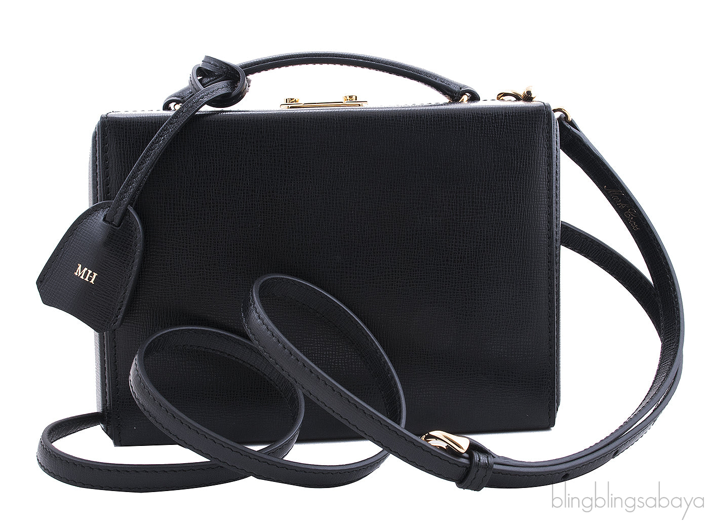 Small Grace Black Hard Clutch