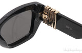 MissDior S11 Black Rectangular Sunglasses