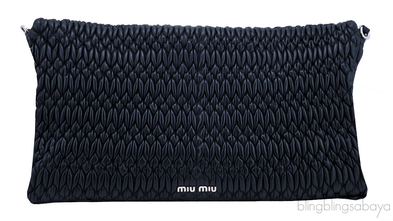 Cloquet Black Stage Clutch Bag
