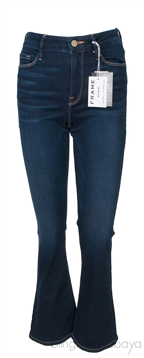 Le Crop Mini Boot Denim
