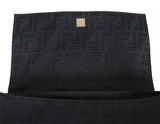 Fendi Zucca Mia Buckle Shoulder Bag