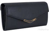 2Jours Black Saffiano Wallet*