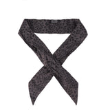 Hermes Letter Print Grey Twilly