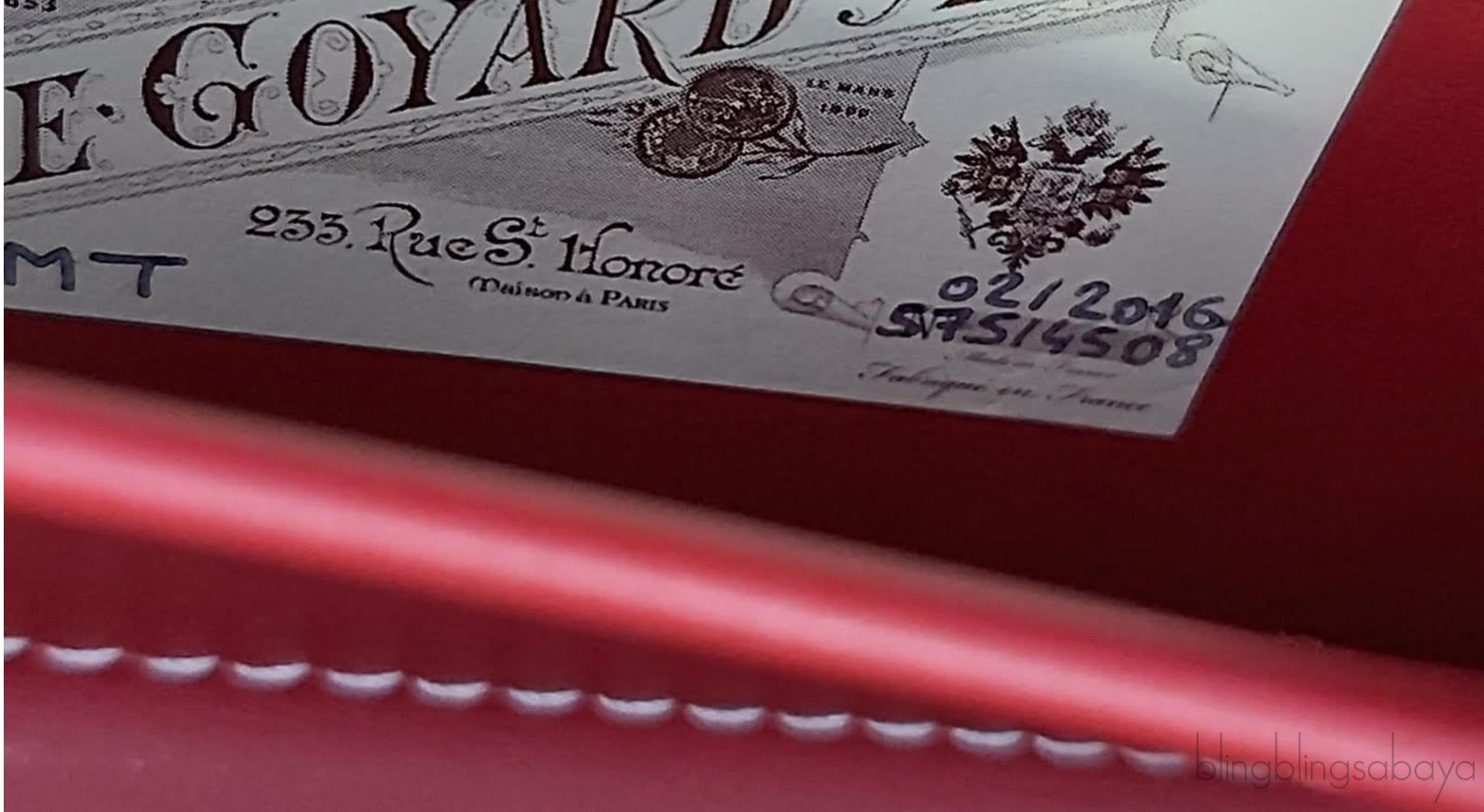Goyard Saint Honore Trunk Bag Burgundy