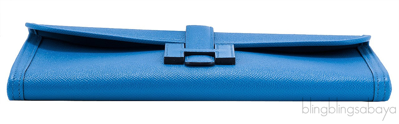 Jige Elan Clutch Blue Izmir