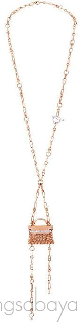 Kelly Diamond Rose Gold Necklace