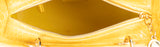 Christian Dior Lady Dior Yellow Mimosa Medium Crocodile GHW