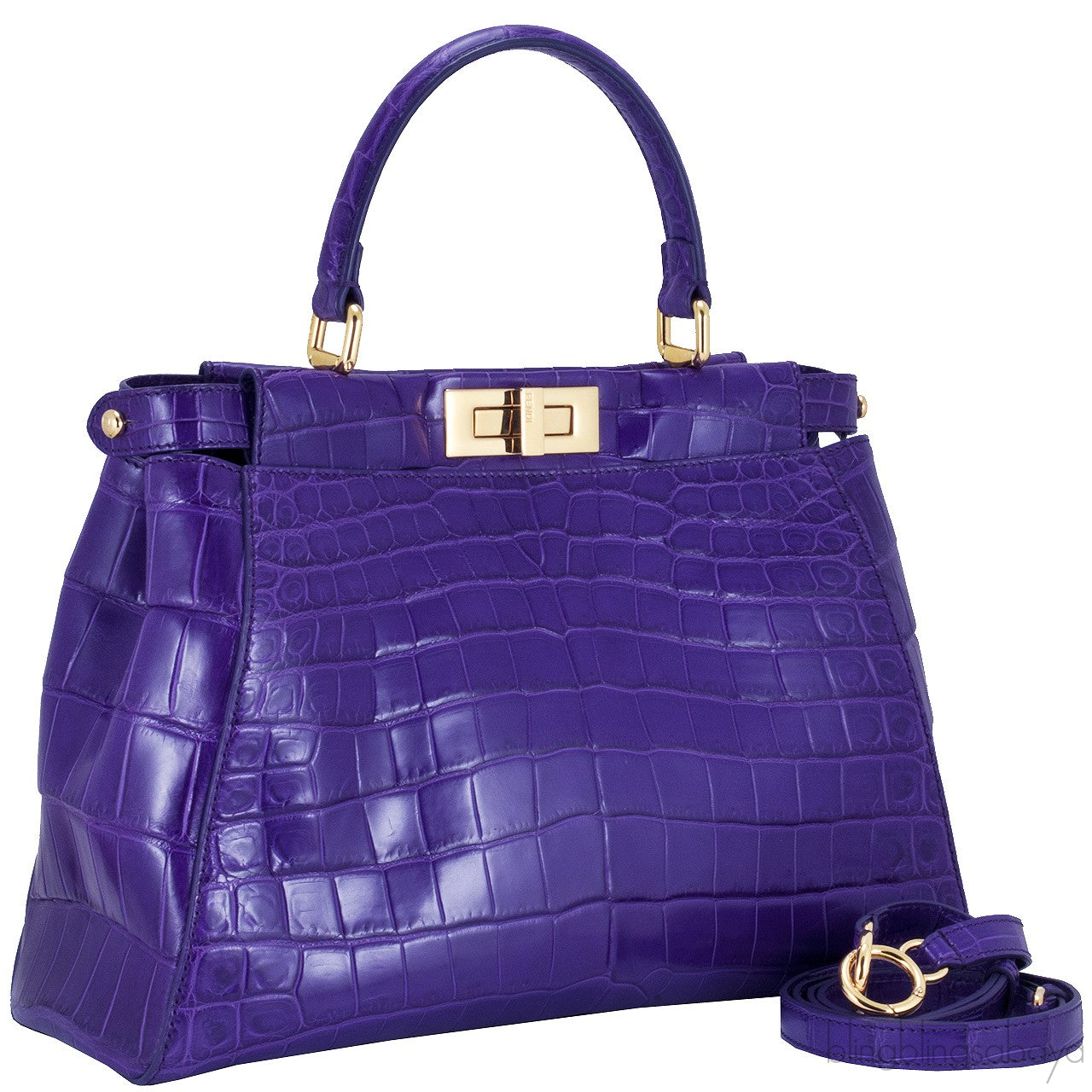 Purple Crocodile Peekaboo