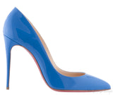 Pigalle Follies 100 Patent Blue heels