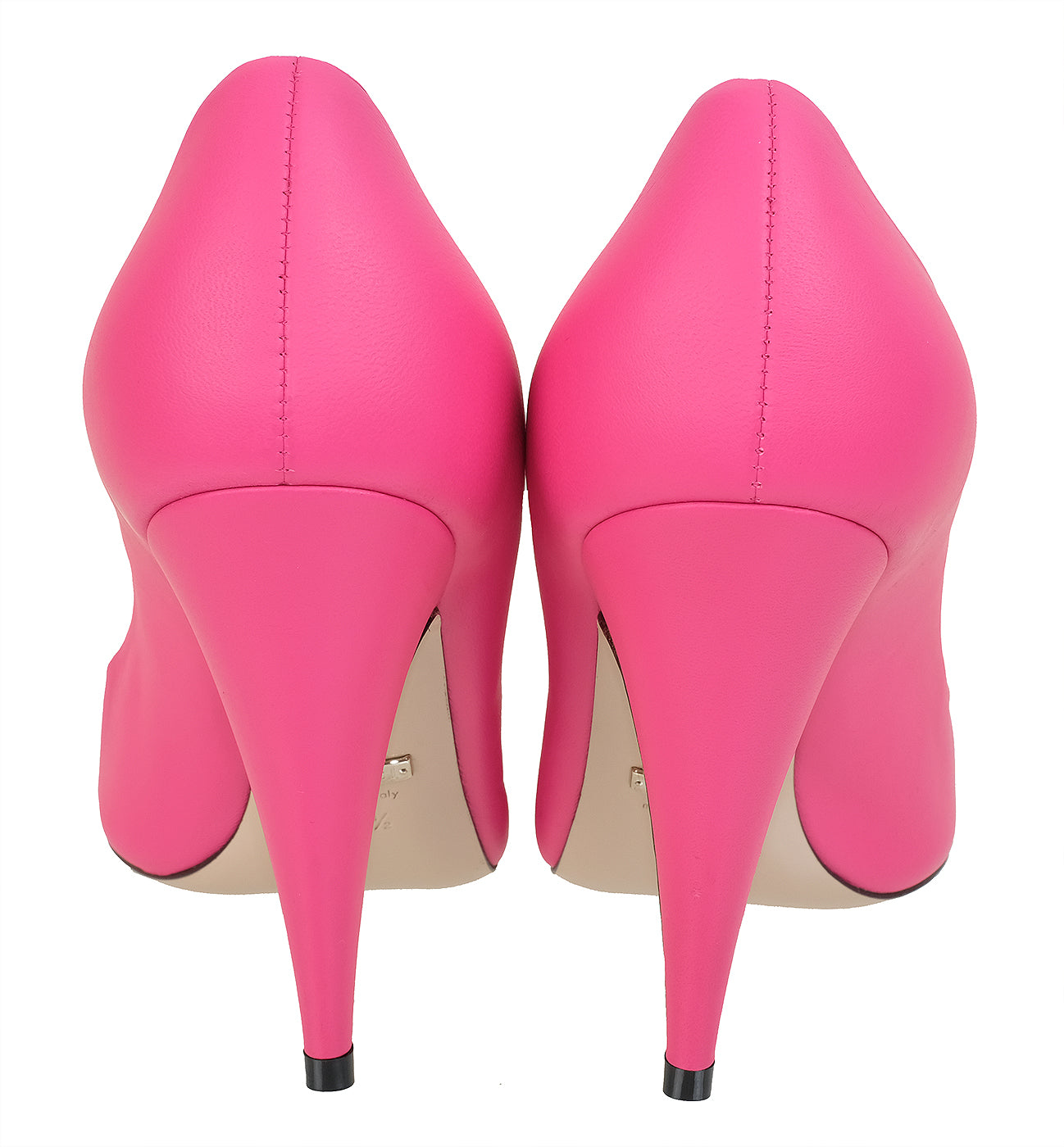 Gucci Bright Fuchsia Nappa Leather Decollete Bow Pumps 37.5