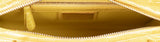 Christian Dior Lady Dior Yellow Mimosa Medium Crocodile GHW
