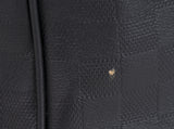 Louis Vuitton Black Damier Infini Leather Keepall Bandouliere 55 Bag