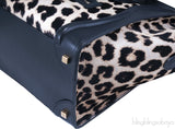 Mini Luggage Leopard Pony Hair